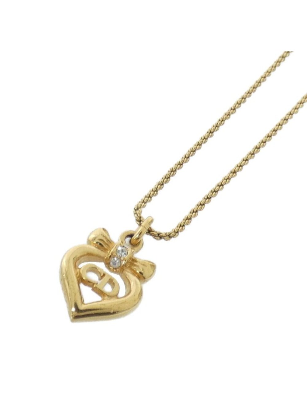 Dior Vintage Necklace Gold